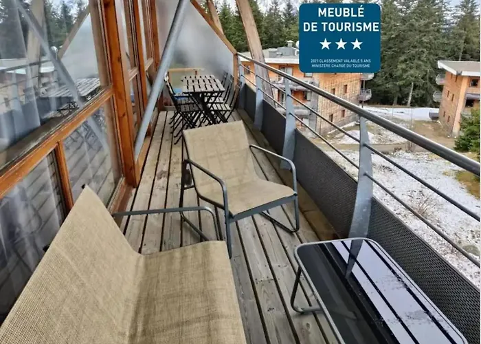 Appartement 3 Etoiles Au Pied Des Pistes Avec Balcon Ete